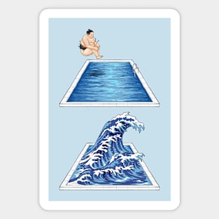 Kanagawa Sumo Splash Magnet